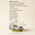 Baume au suif & au miel | Soin naturel de la peau